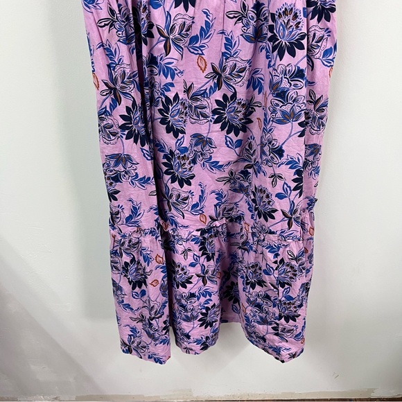 J. Crew Factory Square Neck Midi Dress - Picture 7 of 14